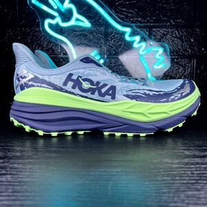 Hoka One One Stinson 7 Men’s Hiking Trail Running Walking Shoes Sneakers - 13